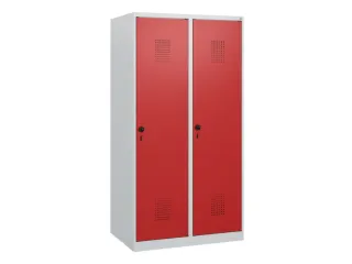 schoollocker,HxBxD 1530x800x500mm,2vak,vak B 400mm,draaigrendel - 2