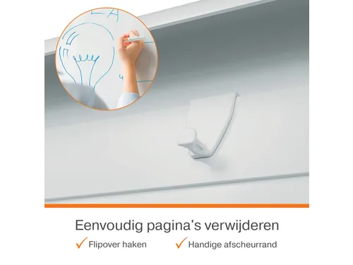 Flipover Nobo Premium Plus staal driepootstatief
