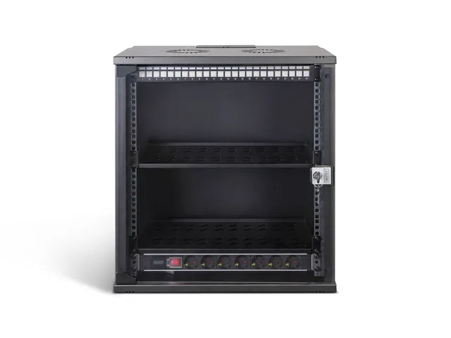 Digitus DN-49207-SET rack 12U Wandrek Serverkast Zwart