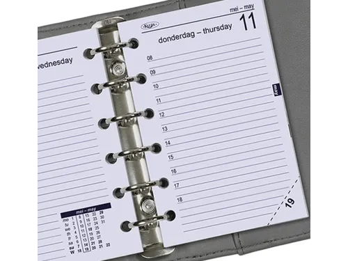 Agendavulling 2027 Kalpa Pocket 1dag/1pagina