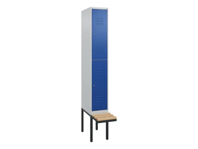 Dubbeldekse dekenkist,HxBxD 2120x300x815mm,1x2vak.,vak B 300mm