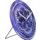 Tafelklok Nextime dia 20cm indigo glas Cosmo Indigo Tafel