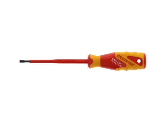 GEDORE VDE 2170 3,5 VDE-schroevendraaier met sleuf 3,5mm