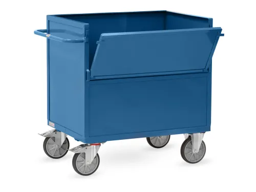 Bakwagens Met Wanden Van Staalplaat 2843 600kg 1200x800mm Ral5007