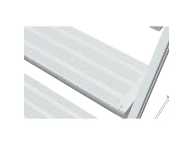 Escalier Mobile Estrade 960x600x800mm 2 X 4 Marches Aluminium