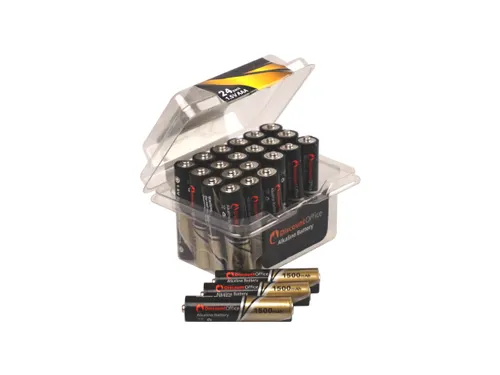 DiscountOffice Batterij AAA Pak van 24 stuks