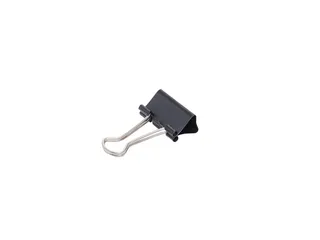 Papierklem MAUL 213 Foldback 25mm capaciteit 9mm zwart - 1