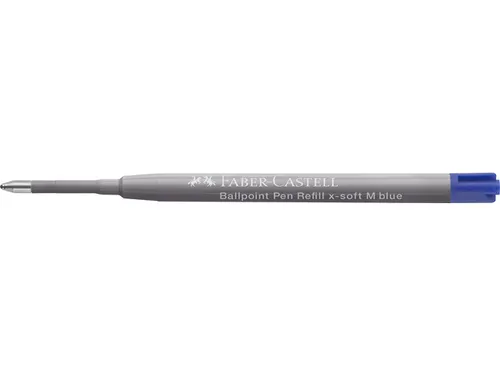 Balpenvulling Faber-Castell M blauw X-soft
