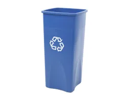 Untouchable Container Blauw 87 Liter Rubbermaid