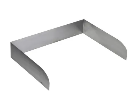 Ladesteun geborsteld roestvrij staal