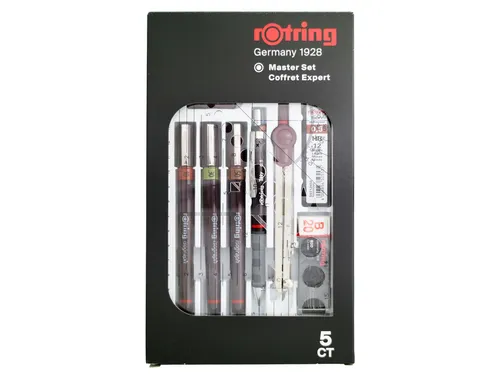Tekenset rOtring Isograph Master 10-delig