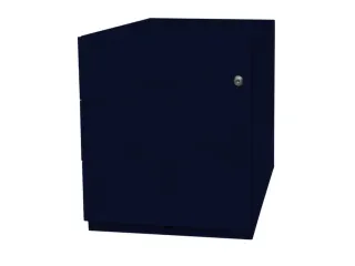 mobiel ladeblok,HxBxD 495x420x565mm,3lade(n),romp oxfordblauw - 2