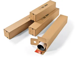 Colompac rechthoekige verzendkoker 705x108x108mm Bruin - 5