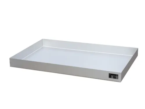 RVS opvangbak,v. kleinemballage,opvangvol. 69l,HxBxD 120x1200x600mm