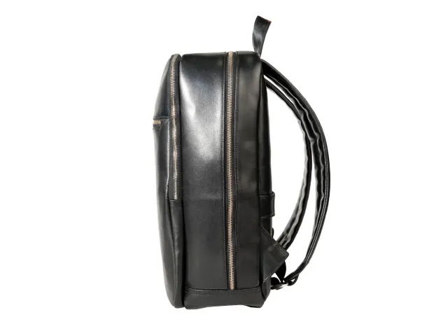 Computer rugzak Exac tive zwart leder