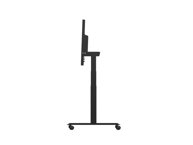 Elektrisch Verstelbaar Verrijdbaar Zit Sta Bureau Frame Zwart