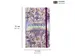 Carnet de notes Pukka Pad Bloom SC 13x21cm ligné beige