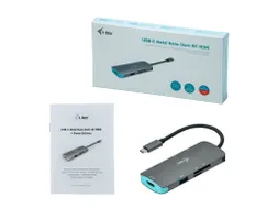 Usb-c Metal Nano Dockingstation 4k Hdmi + Stroomvoorziening 60 W