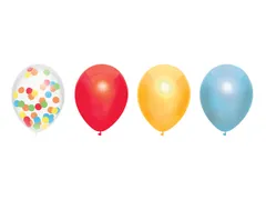 Ballonnen Haza Over The Rainbow 30cm 6 stuks assorti