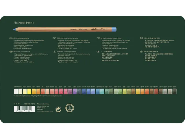 Pastelpotlood Faber Castell Pitt Etui à 36 Stuks