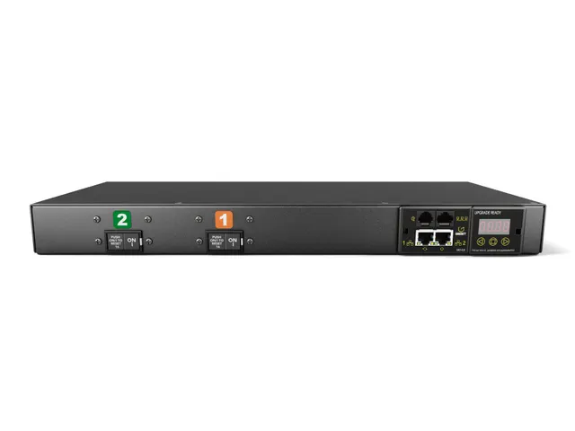 Vertiv Geist GI30077L, Gecontroleerd, 1U, Horizontaal, Zwart, LED, 8 A