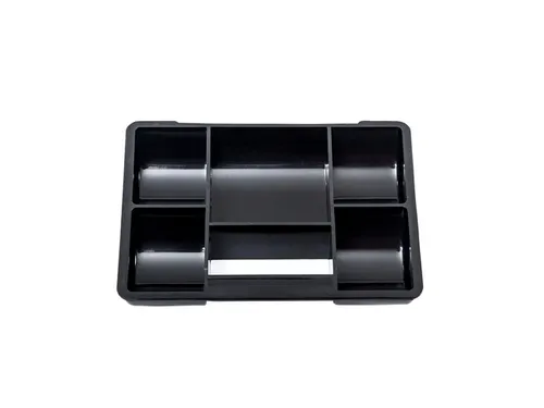 Geldkist MAUL met muntgleuf en slot 125x95x60mm rood