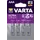 Batterij VARTA Ultra lithium 4x AAA