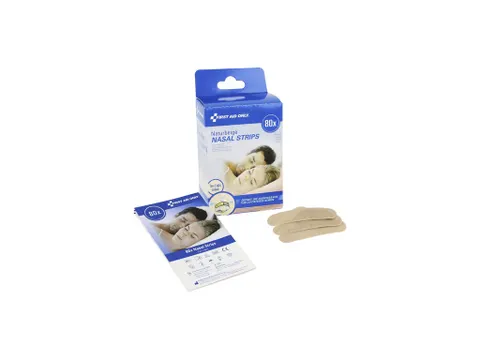 Bandes nasales First Aid Only, boîte de 80 pièces, taille M