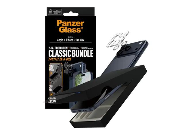 PanzerGlass PG28937, Apple, iPhone 17 Pro Max, Krasbestendig, Transpar