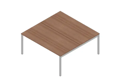 In Hoogte Verstelbare Benchtafel 680-760X1600X1600Mm Blad Canaletto