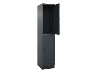 dubbeldekse locker,HxBxD 1950x400x500mm,1x2vak.,vak B 400mm - 2