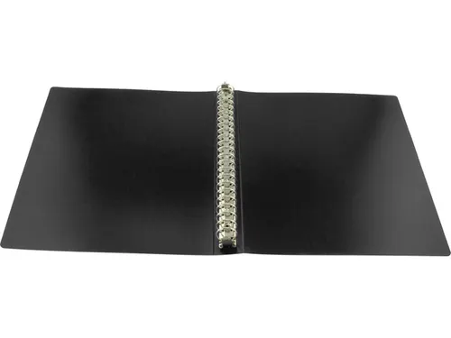 Ringband Kangaro A4 23-rings 25mm O-mechaniek 1,2mm PP zwart