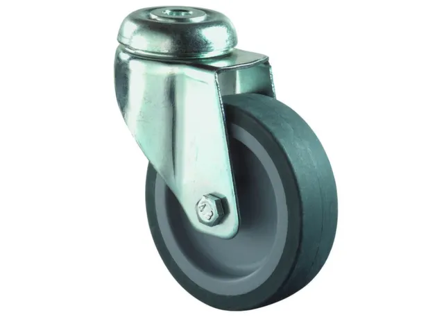Roulette Pivotante Force 70Kg Oeil De Fixation Diam.xlarg. 100X24Mm