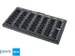 Muntinzetbak Pavo 330x183x20mm zwart