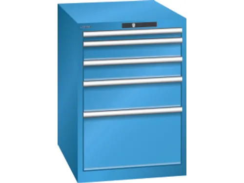 Ladenkast Hxbxd 800x564x725mm 5laden 75kg Vu Afwerking Ral5012