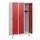 schoollocker,HxBxD 1630x900x500mm,3vak,vak B 300mm,draaigrendel,voeten