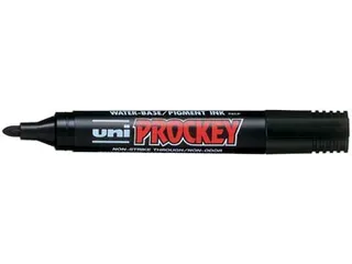 Uni PROCKEY permanent marker PM-122 18 - 22 mm zwart - 1