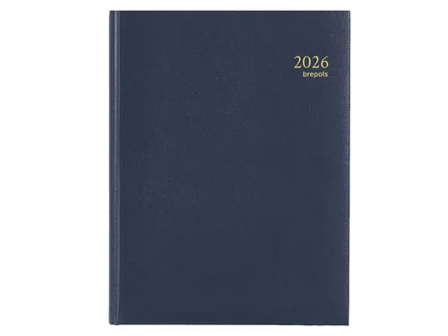 Agenda 2027 Brepols Timing Lima 7dagen/2pagina's viertalig blauw