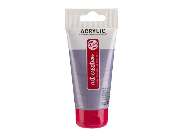 Acrylverf Talens Art Creation 835 metallicviolet tube à 75ml
