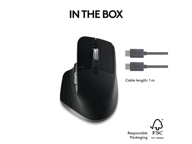 Logitech Master Series MX Master 3S for Mac Draadloos