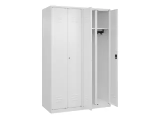 locker voor scheiding van kleding,HxBxD 1850x1200x500mm,4vak - 2