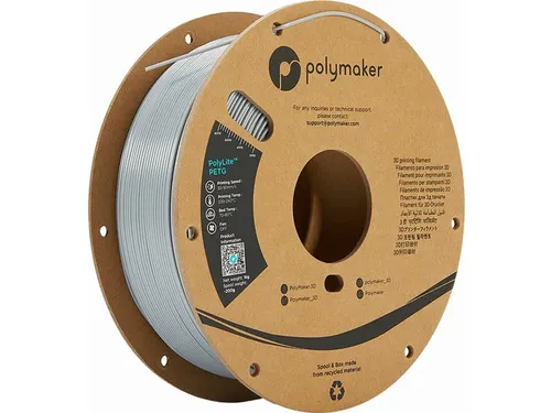 Polymaker PolyLite PETG filament 1,75 mm Grijs 1 kg
