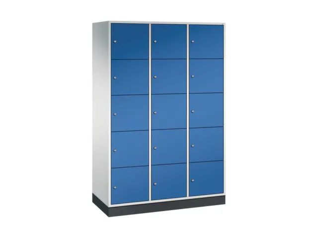 armoire multicases grand volume,RAL7035/RAL5010,HxlxP 1950x1220x500mm
