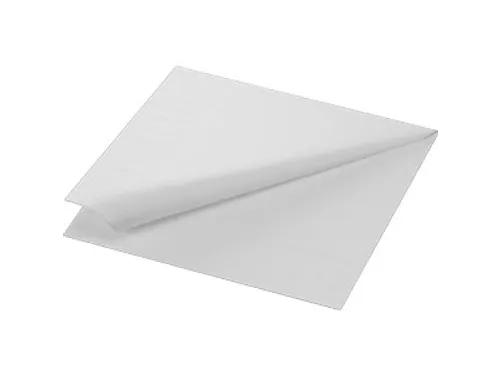 Tissue Servet 33x33cm Wit 2-laags 1/4 Vouw 1200 Stuks