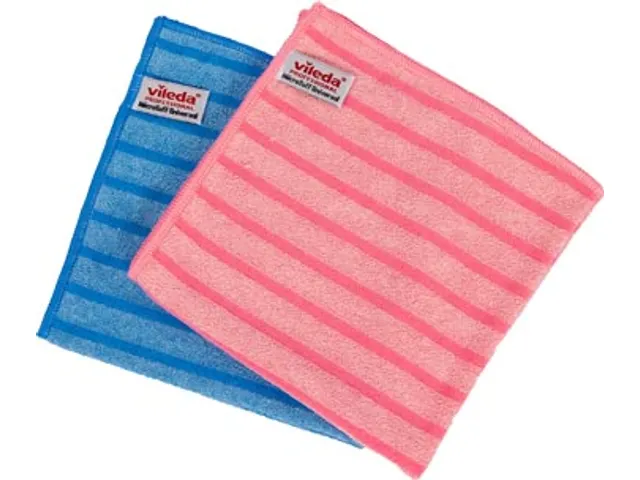 microvezeldoek Microtuff Universal blauw 40x40cm 10 stuks