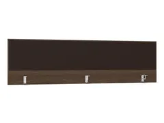 opzetpaneel bureau aanbouw achter NV bruin hickory bruin 2000mm