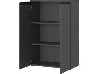 dossierkast,HxBxD 1200x801x400mm,2xhouten vloer,3ordnerhoogte - 3