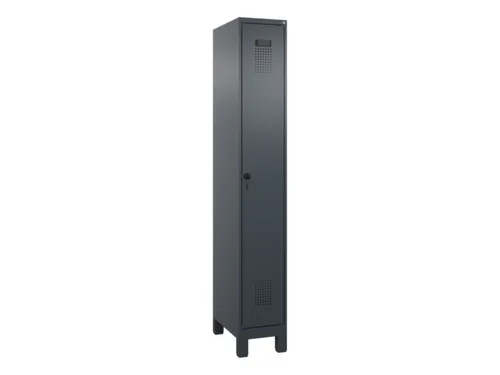 locker,HxBxD 1950x300x500mm,1vak,vak B 300mm,draaigrendel,voeten