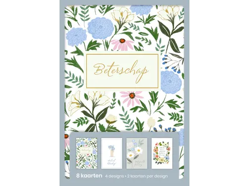 Hallmark Wenskaarten Beterschap 8 Stuks Assorti
