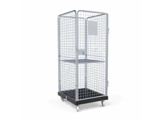 rolcontainer,draagverm. 500kg,laadvl. LxB 750x660mm - 2